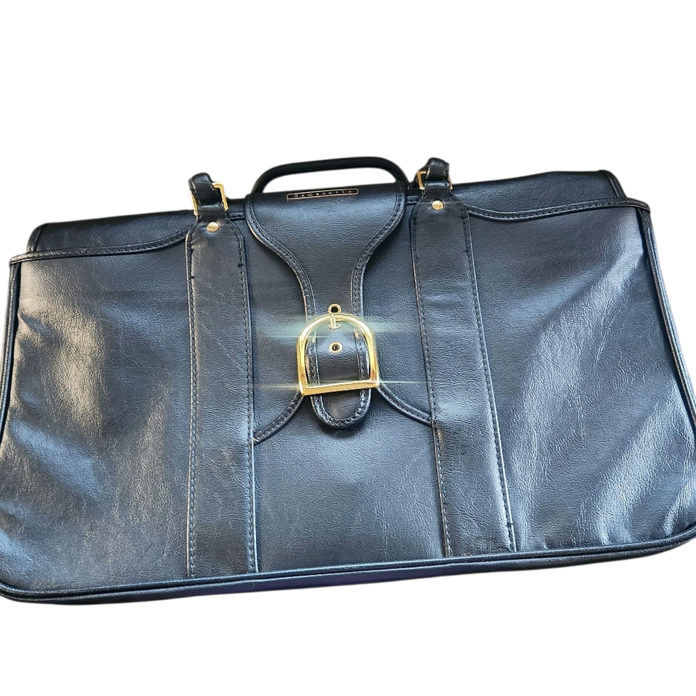 Black Samsinite Leather Men's Bag - Picture 3 of 14